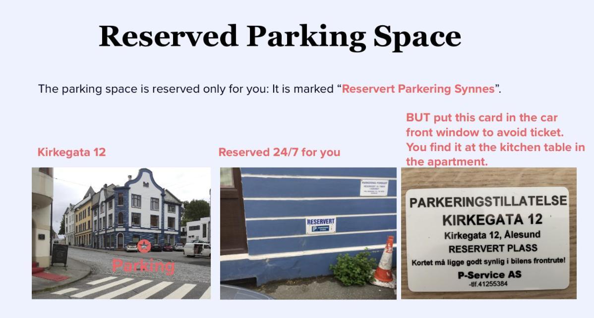 Penthouse By Brosundet, Free Parking Space Alesund Exterior photo